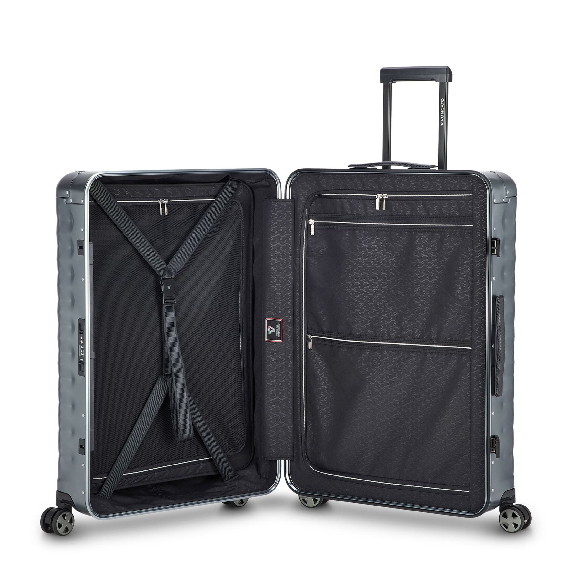 Roncato Trolley 'Uno' in Silber