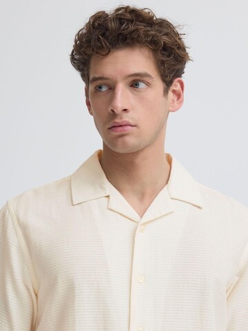 Casual Friday Comfort fit Overhemd in Beige