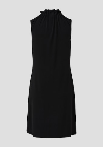 s.Oliver BLACK LABEL - Vestido en negro: atrás