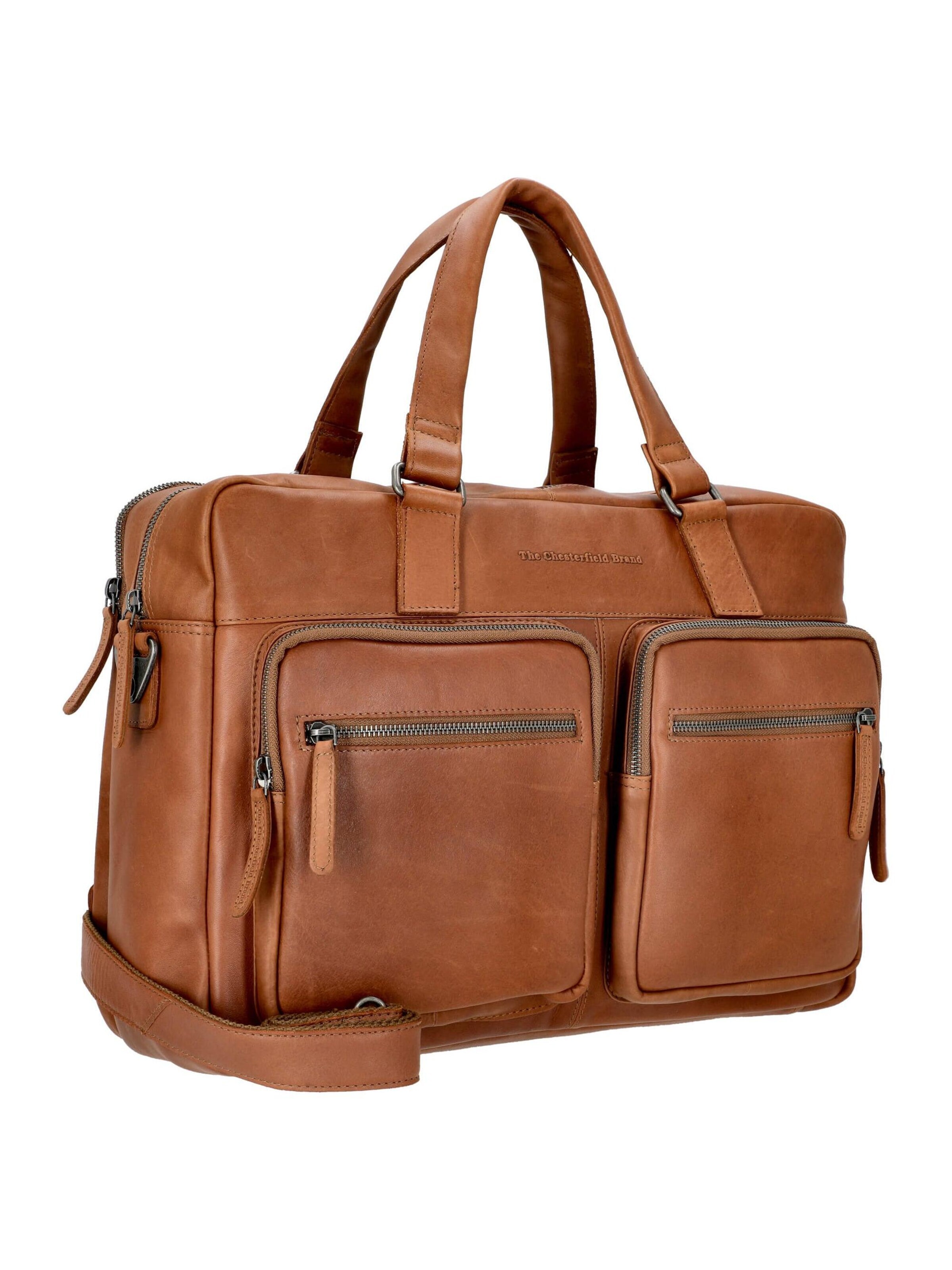 The Chesterfield Brand Briefcase 'Misha' in Brown