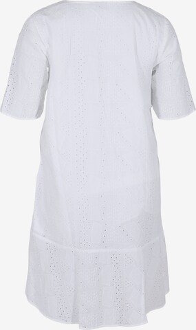 Zizzi Dress 'Mgunda' in White