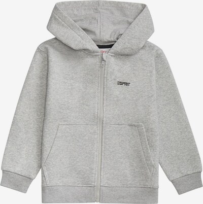 ESPRIT Sweatjacke in hellgrau, Produktansicht