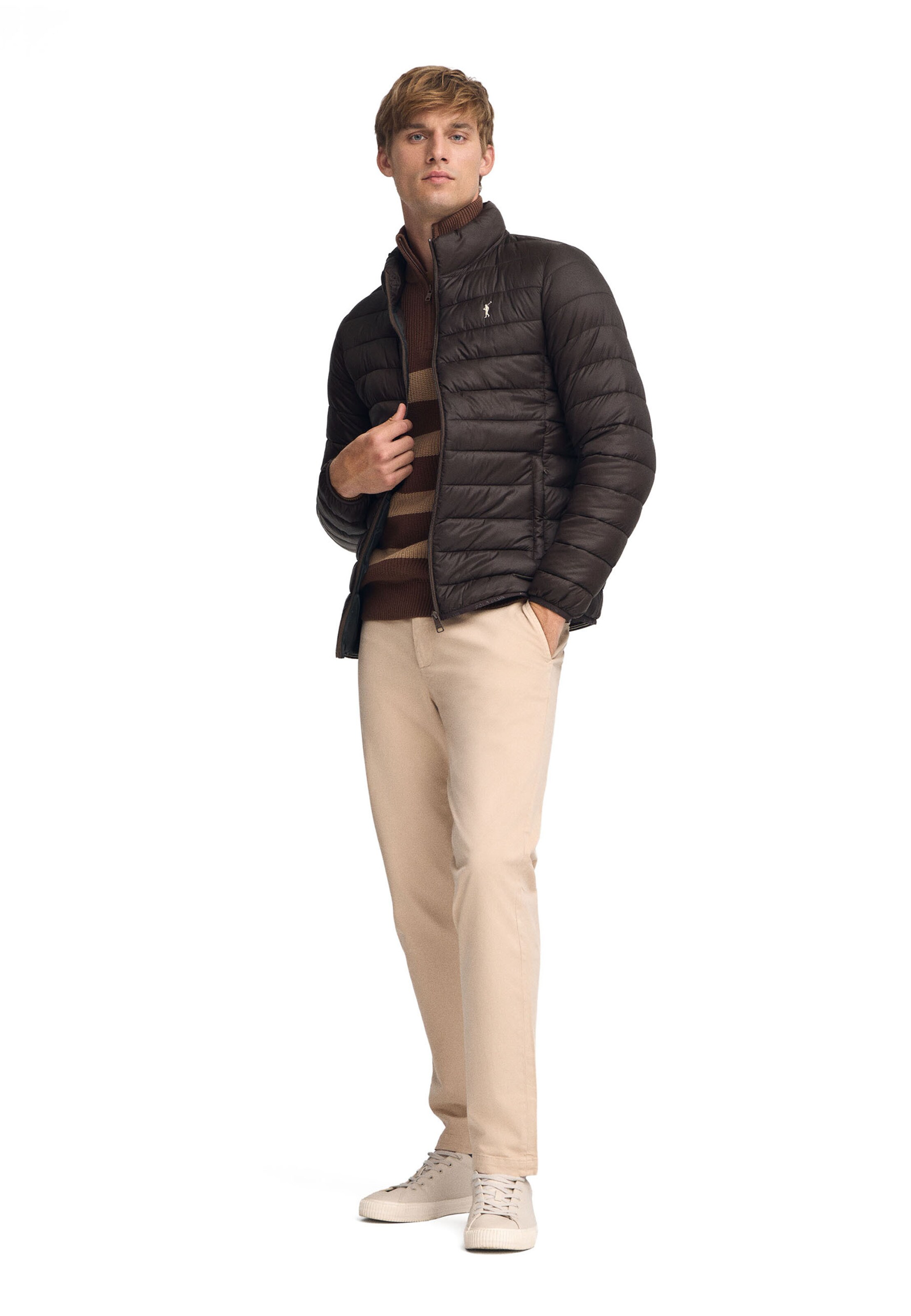 Polo Club Winter Jacket in Brown