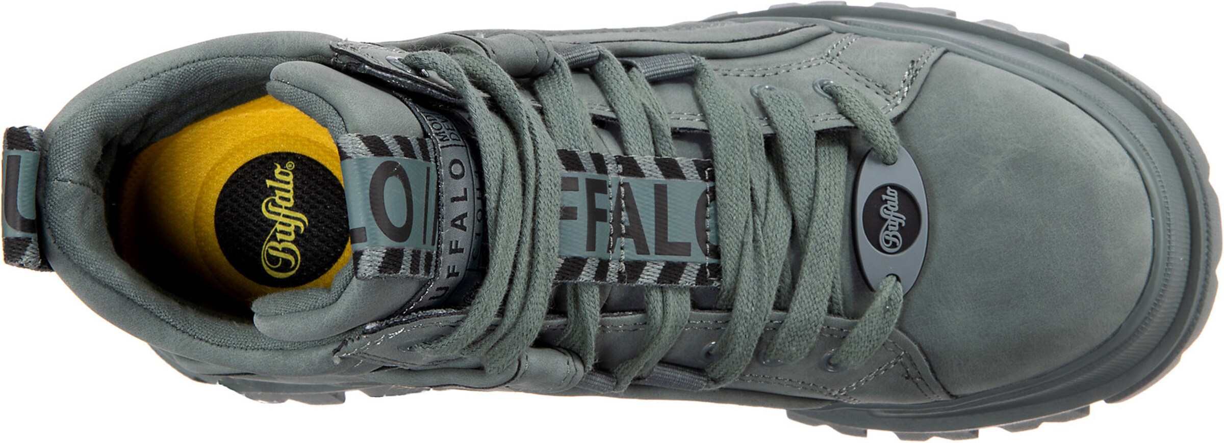 BUFFALO - Botines con cordones 'Aspha' en azul