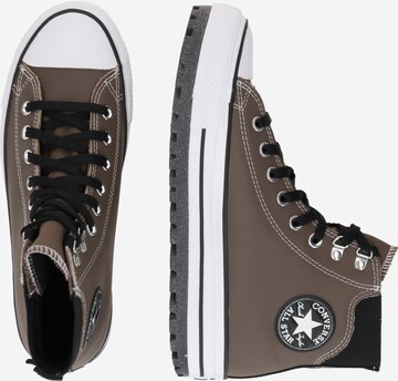 CONVERSE Σνίκερ ψηλό 'CHUCK TAYLOR ALL STAR CITY' σε καφέ