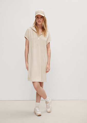 comma casual identity Jurk in Beige