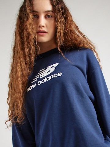 new balance Sweatshirt 'Essentials' in Blau