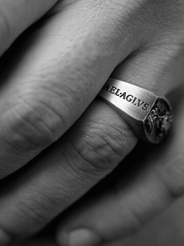 Bague 'THE CREATION OF ADAM - MICHELANDELO' REYTEL en argent