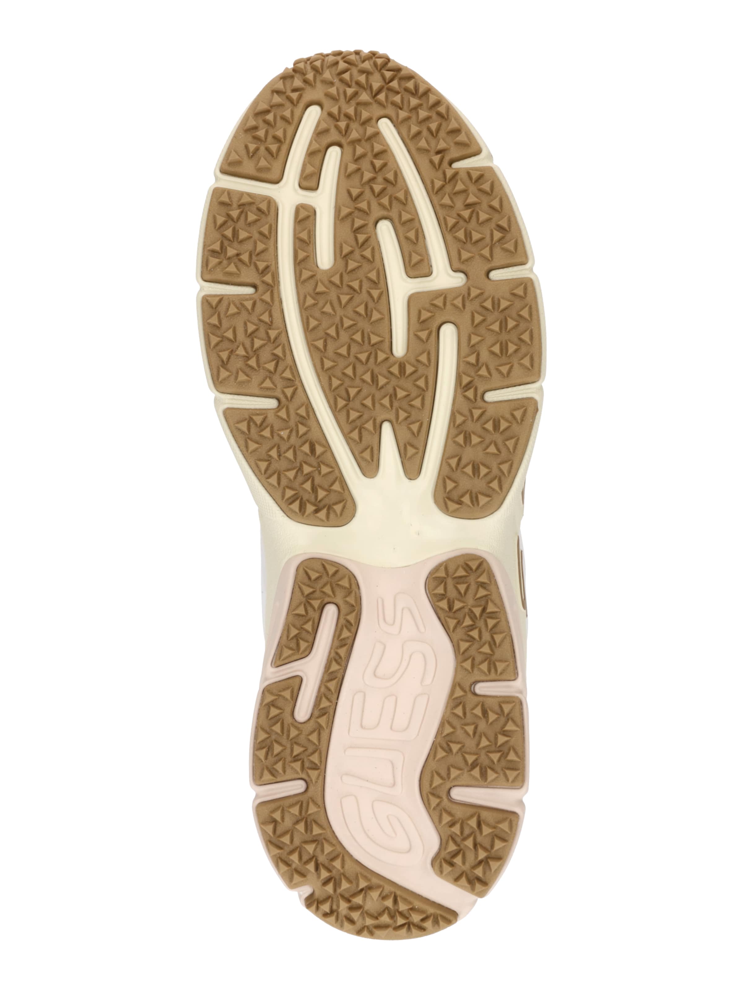 Sneaker low 'Bevalli' de la GUESS pe bej