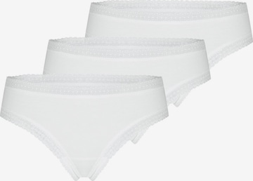 Mey Boyshorts 'Modal Lace' in White: front