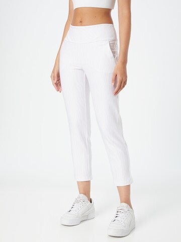 ADIDAS SPORTSWEAR Regular Workout Pants 'Ultimate 365' in White: front