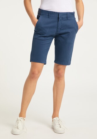 DreiMaster Vintage Regular Pants in Blue: front