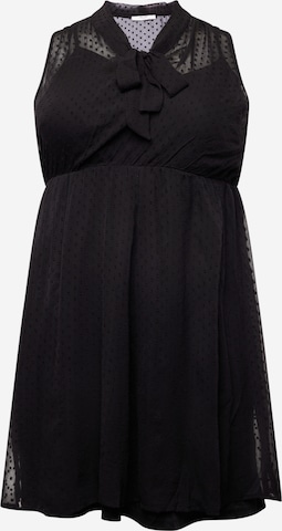 Robe 'Renate' ABOUT YOU Curvy en noir : devant