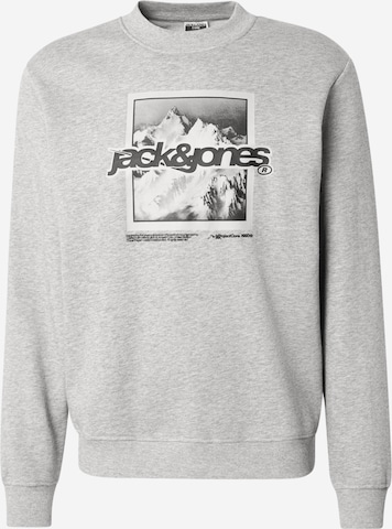 JACK & JONES - Sudadera 'JCOFLARE' en gris: frente