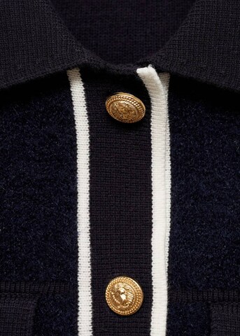 Cardigan 'Nuria' MANGO en bleu