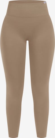 Smilodox Leggings in Bruin: voorkant