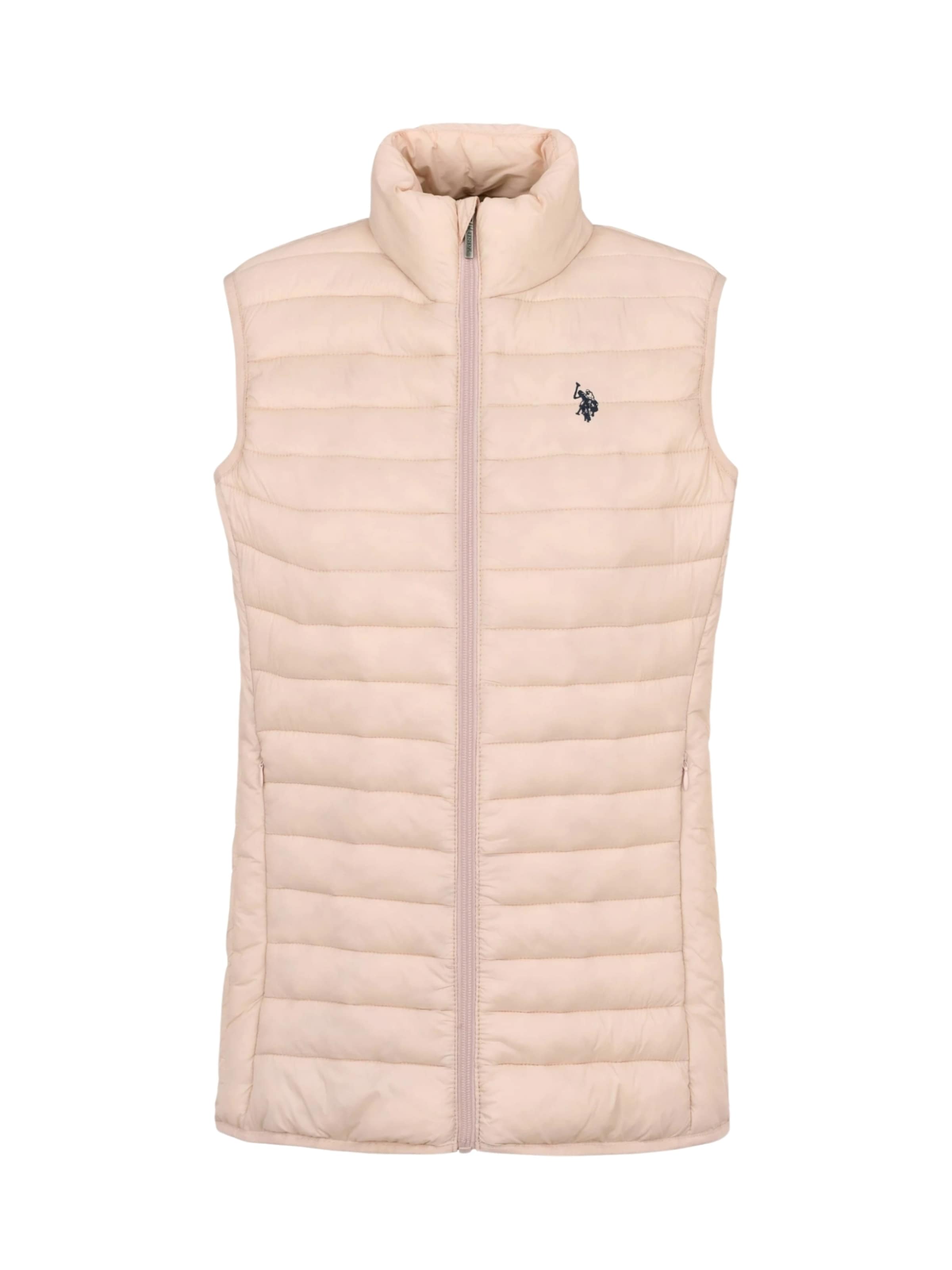 U.S. POLO ASSN. Bodywarmer 'Jill' in Roze: voorkant