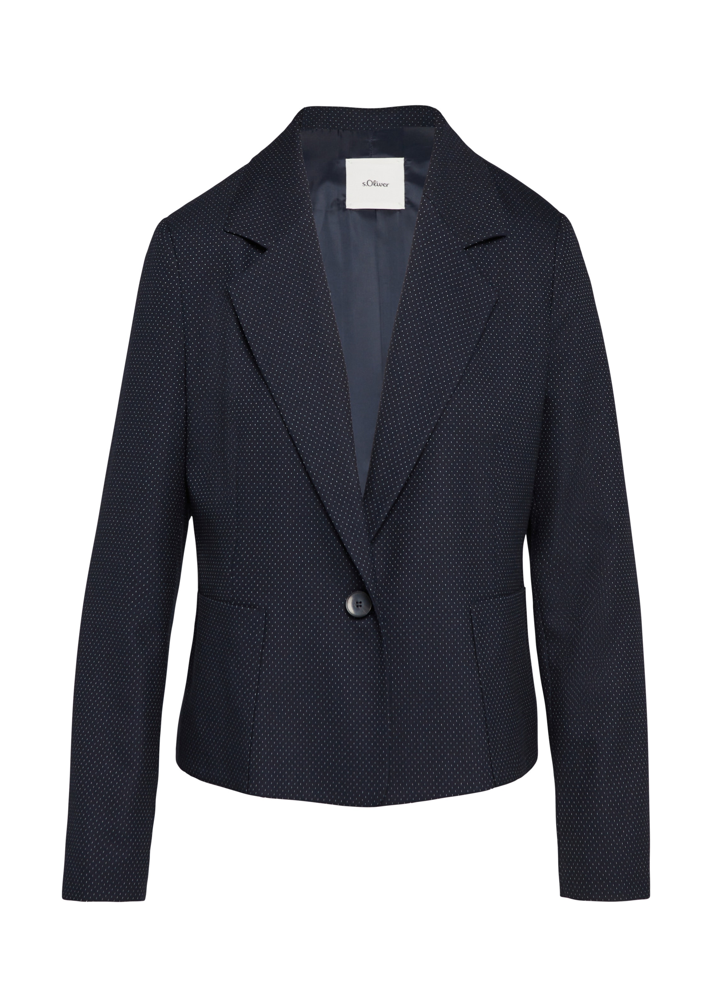 s.Oliver Blazers in Blauw: voorkant