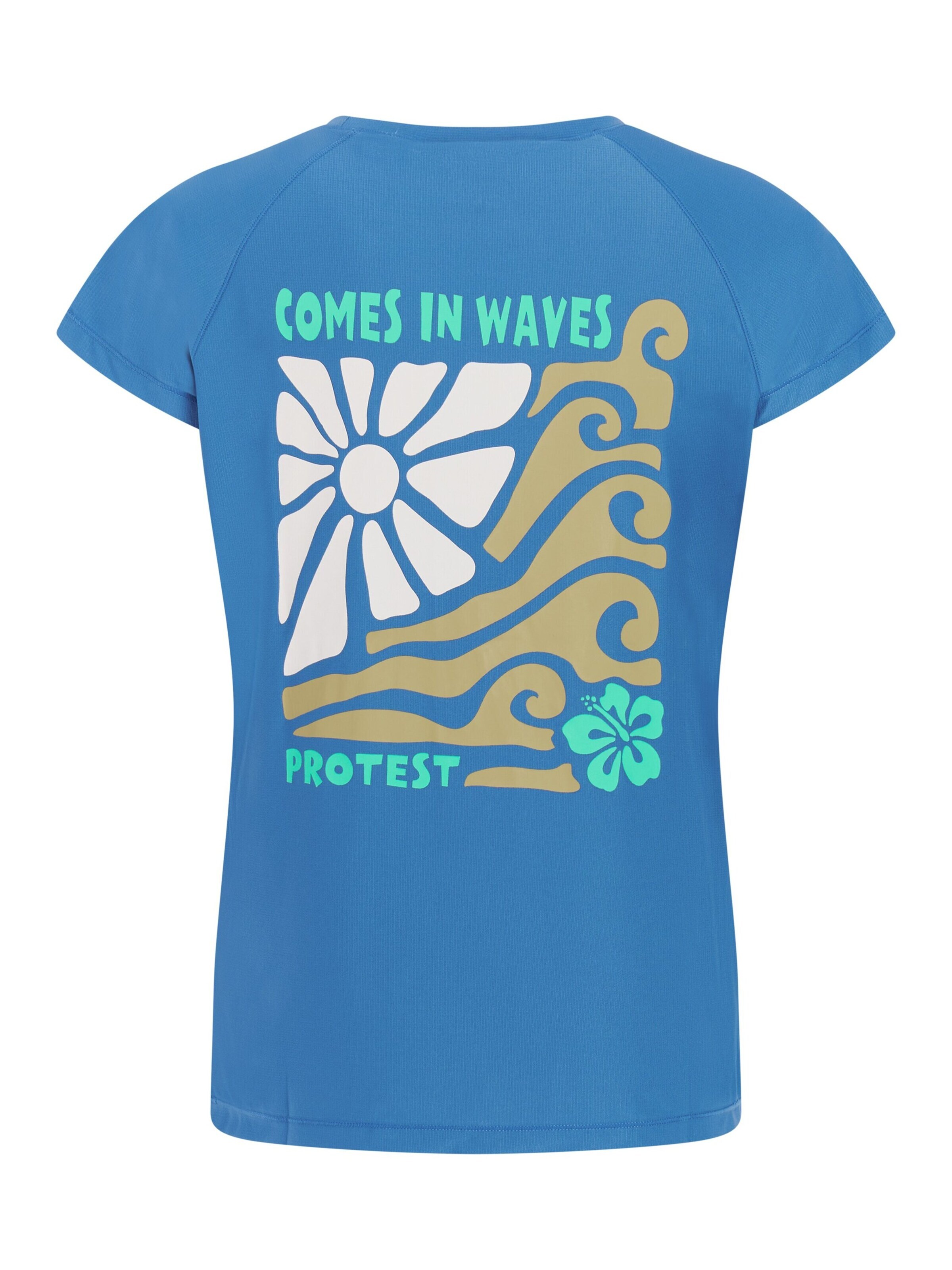 PROTEST Functioneel shirt 'PRTMagia' in Blauw