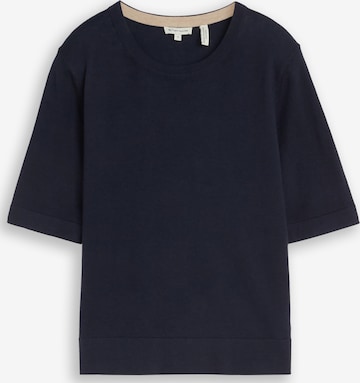 TOM TAILOR Pulover | modra barva: sprednja stran
