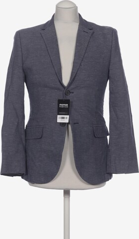 H&M Suit Jacket in XS in Blue: front