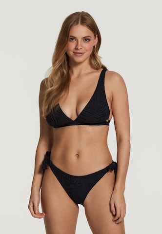 Shiwi Triangel Bikini 'Amy' in Zwart: voorkant