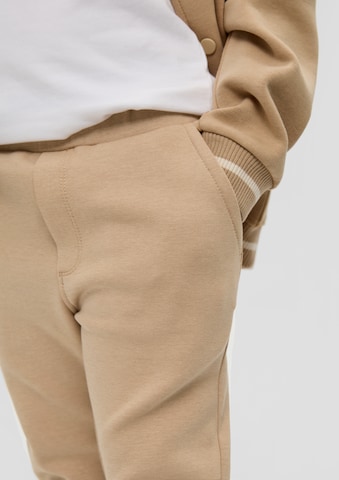 Tapered Leggings di s.Oliver in beige