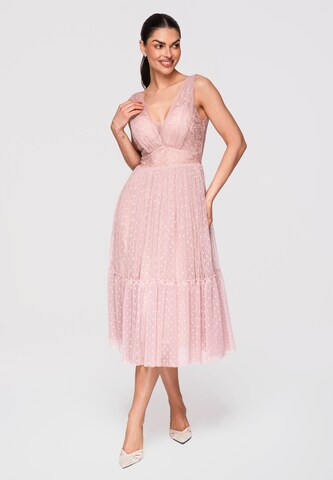 Robe de soirée Ombre en beige