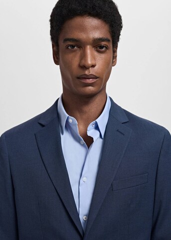 MANGO MAN Regular Fit Sakko 'Paris' in Blau