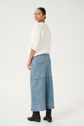 Kaffe Rok 'KADoriana' in Blauw