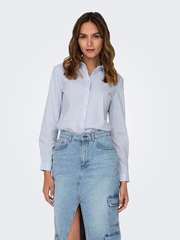 JDY Bluse 'JDYMio' in Blau: Vorderseite