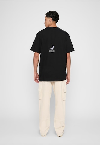 Mister Tee Shirt 'Vive la Liberte' in Black
