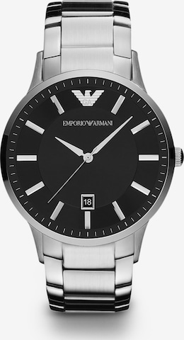 Emporio Armani Uhr in Silber: predná strana