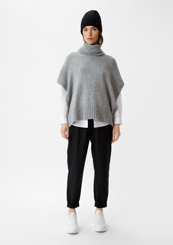 comma casual identity Poncho in Grau