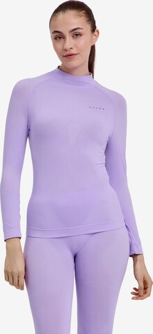 FALKE Base Layer in Lila: Vorderseite