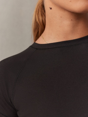 T-shirt self. en noir