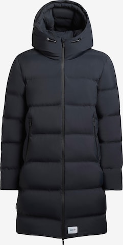Manteau d’hiver 'Caius3' khujo en bleu : devant