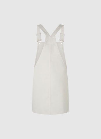 Pepe Jeans Dungaree skirt 'VESTA ANGLAISE' in White