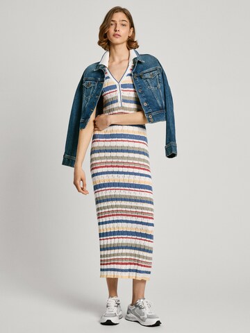 Pepe Jeans Kleid 'IRIS' in Weiß