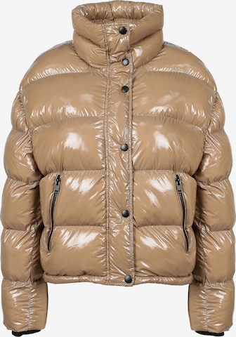 Geacă de iarnă de la FREAKY NATION pe maro: față