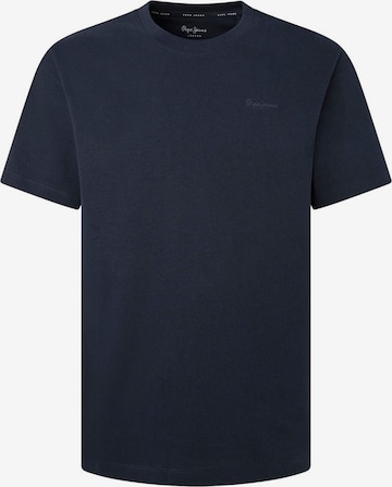 Pepe Jeans - Camiseta 'CONNOR' en azul: frente