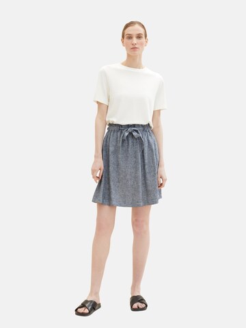 TOM TAILOR Skirt in Grey