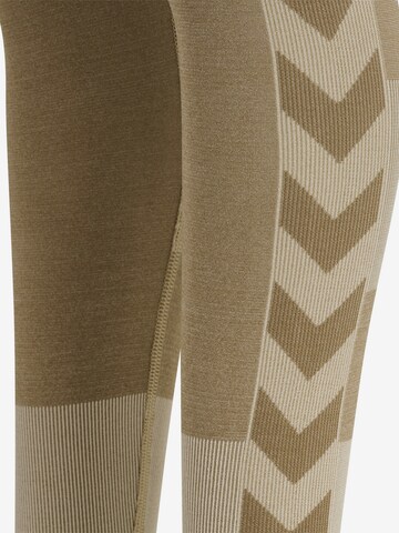 Hummel Skinny Sportbroek in Grijs