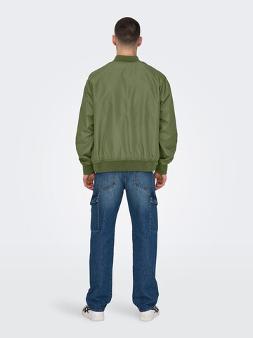 Only & Sons Демисезонная куртка 'ONSGavin' в Зеленый