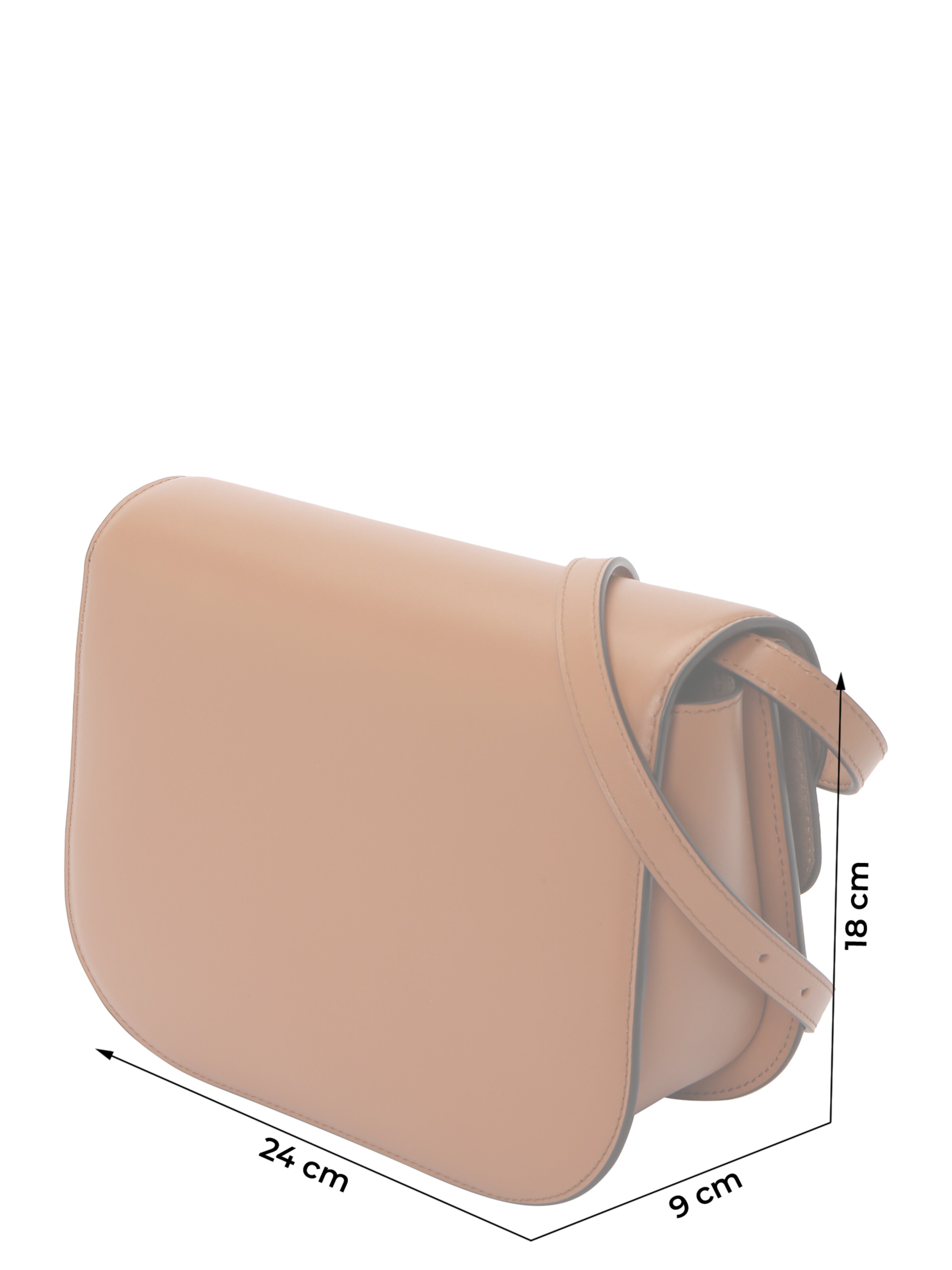 FURLA Õlakott 'SFERA', värv pruun