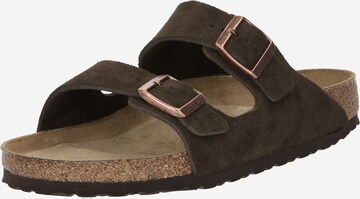 BIRKENSTOCK Pantoletter 'Arizona' i sort: forside