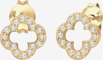 Boucles d'oreilles 'Kleeblatt' ELLI en or : devant
