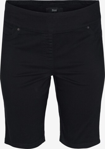 Pantalon 'MEI' Zizzi en noir : devant