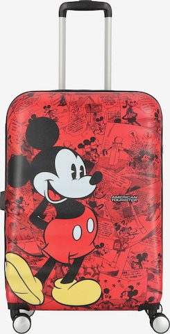 American Tourister Trolley 'Wavebreaker Disney' in Rot: Vorderseite