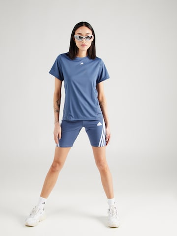 ADIDAS PERFORMANCE Funktionsbluse 'D4T' i blå